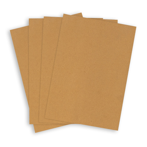 300mm SQUARE CLEAN KRAFT RECYCLED CARD 350GSM