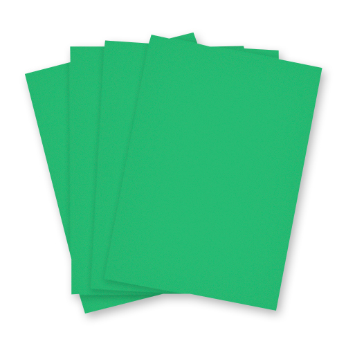 A3 EMERALD GREEN CARD