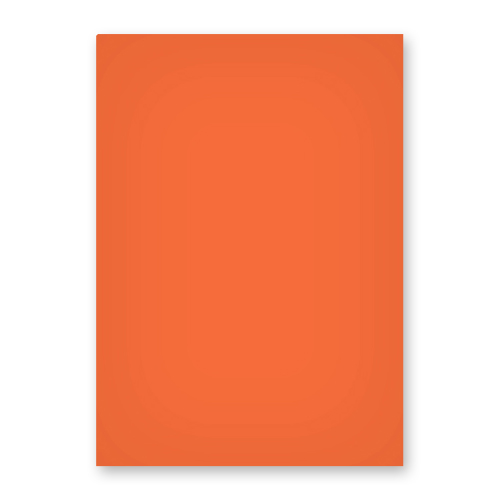 A3 ORANGE CARD (Pack of 10 Sheets)