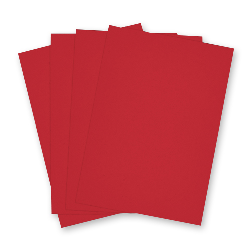 A3 RED CARD (Pack of 10 Sheets)
