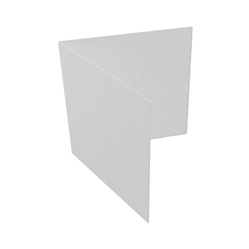 155mm square (145 x 145) Callisto Diamond White 350 gsm Single Fold Card Blanks